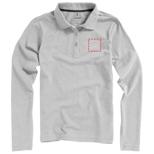 Polo Calgary a manica lunga da donna