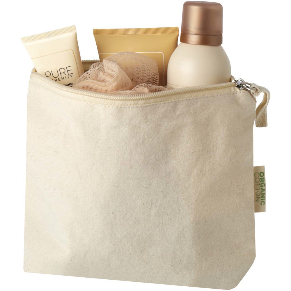 Beauty case in tessuto biologico certificato OCS da 180 g/m² Odisha - 1L