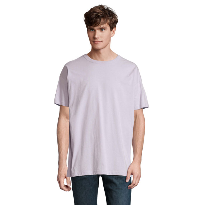BOXY MEN - BOXY MEN T-SHIRT OVERSIZE - Lilla