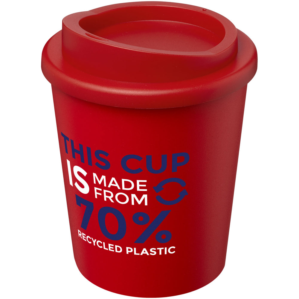Bicchiere Americano® Espresso Eco da 250 ml in materiale riciclato