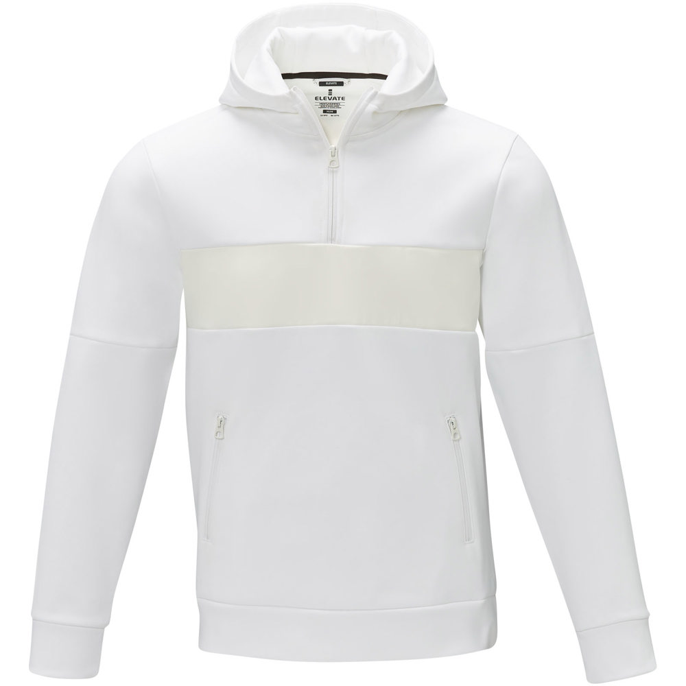 Felpa anorak con cappuccio da uomo a mezza zip Sayan