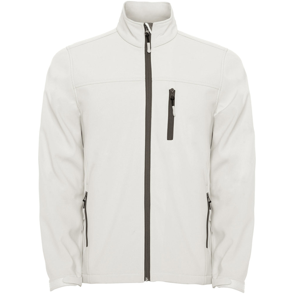 Giacca softshell da uomo Antartida - Bianco perla