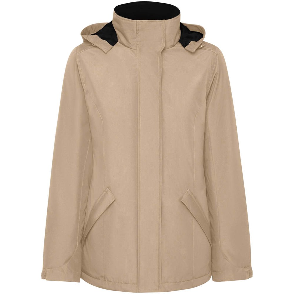 Giacca parka imbottita da donna America - Sabbia scura