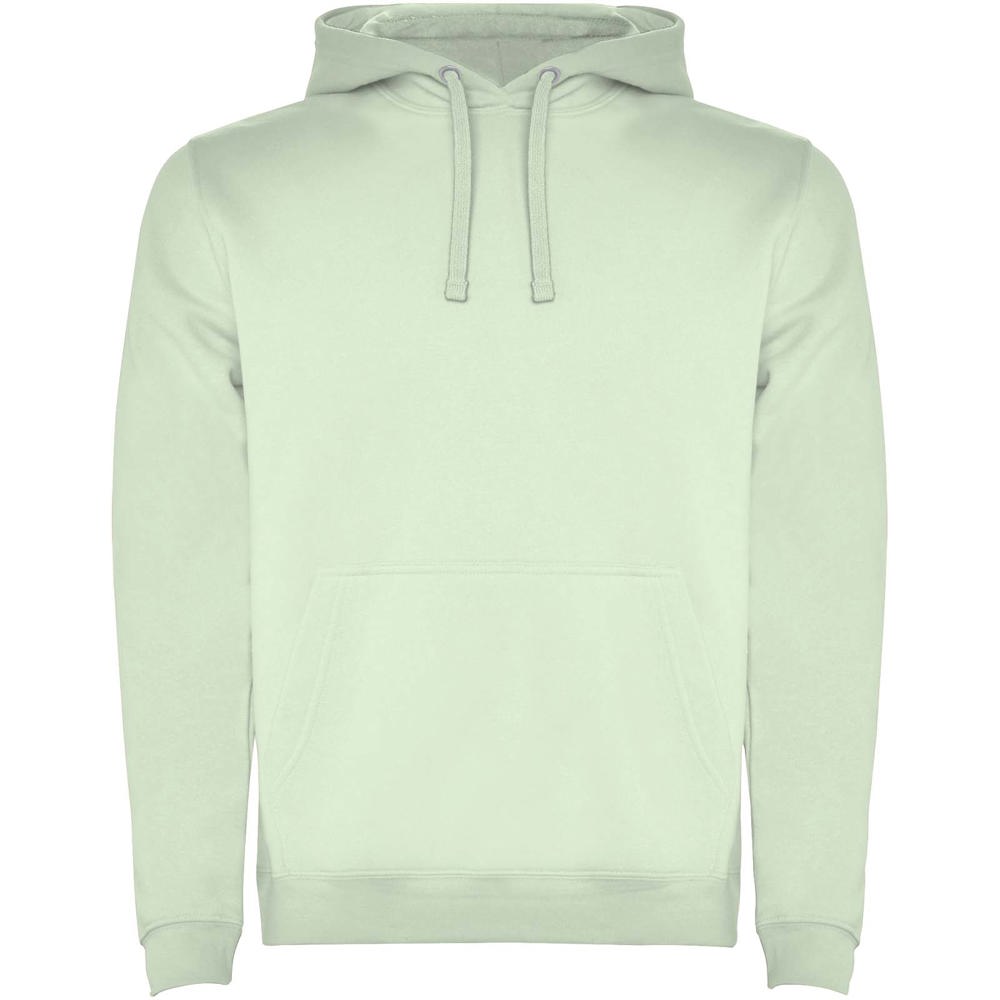 Felpa con cappuccio da uomo Urban - Verde nebbia