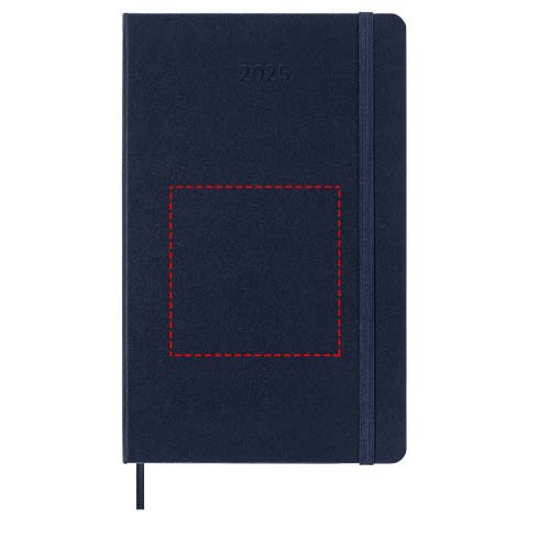 Agenda giornaliera 12 mesi con copertina rigida Moleskine