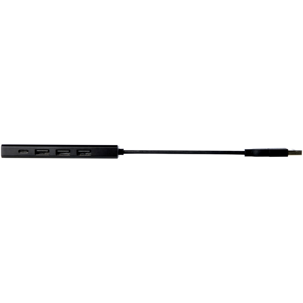 Hub USB 2.0 in alluminio riciclato RCS Rise