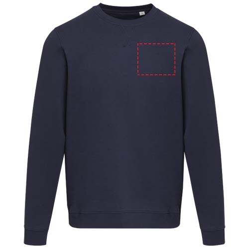 Maglione a girocollo unisex in tessuto biologico riciclato certificato OCS da 280 g/m² Jasper