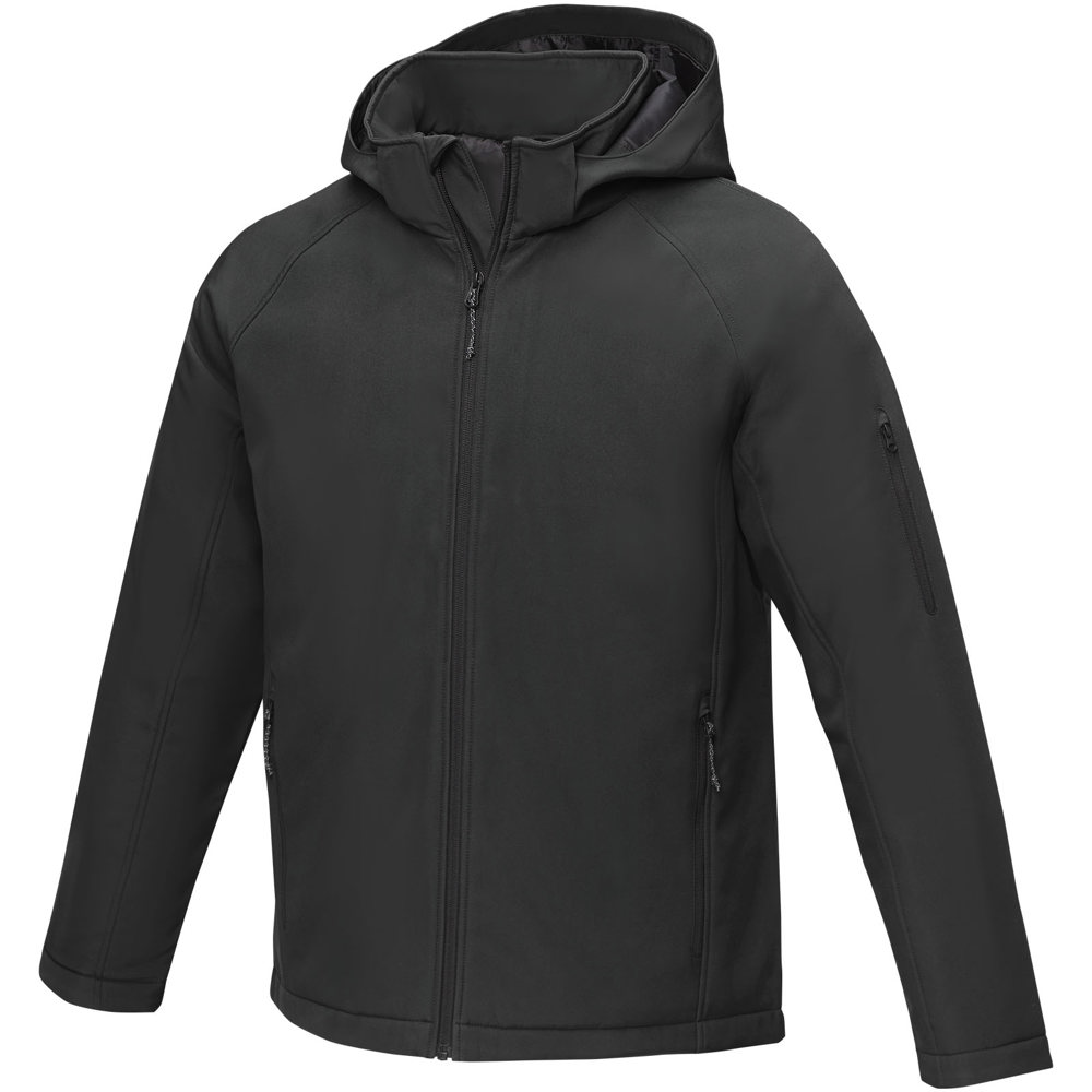 Giacca softshell imbottita da uomo Notus - Nero