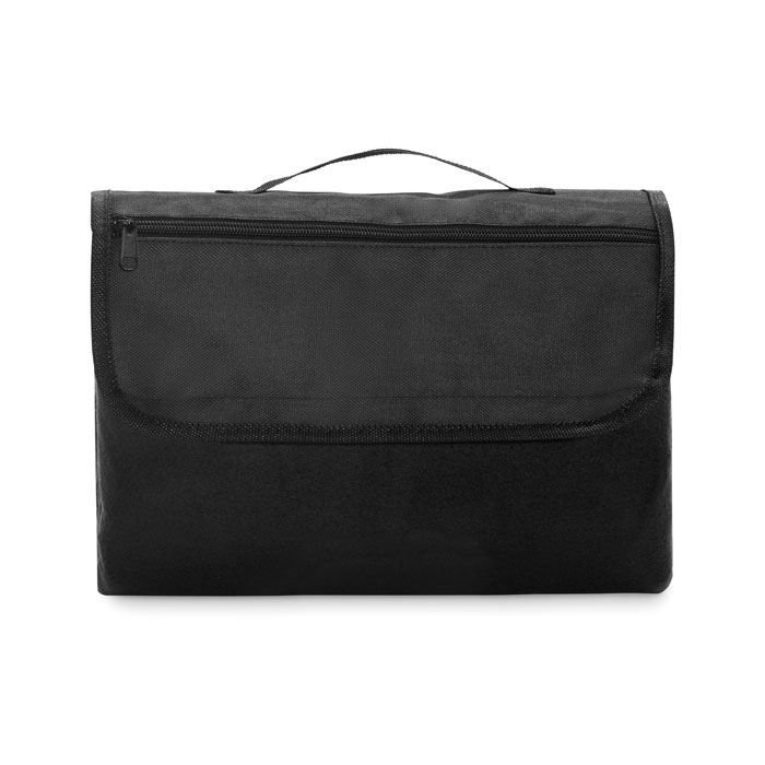 COSTA - Coperta da picnic in pile - Nero