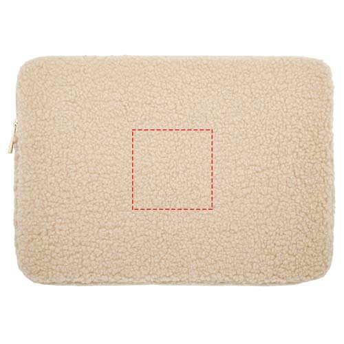 Custodia per portatile da 13" in sherpa riciclato certificato GRS da 2 litri Bear