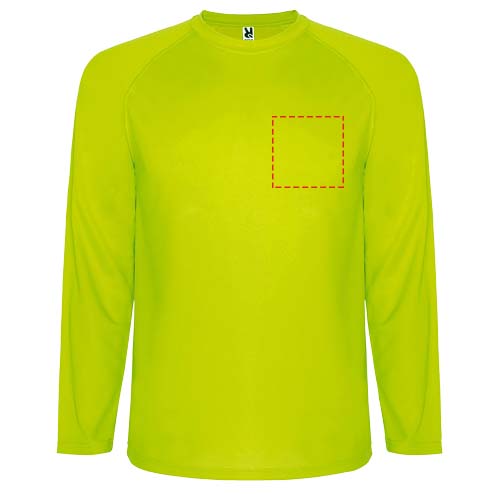 Maglietta sportiva Montecarlo a manica lunga da uomo