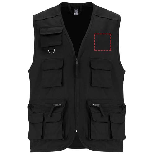 Gilet da lavoro con più tasche e scollo a V da 200 g/m² Venera 