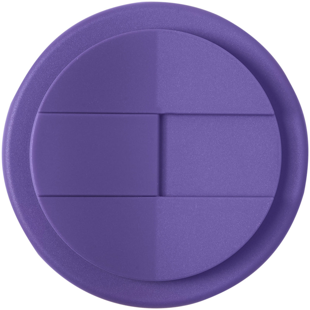 Bicchiere Americano® Espresso Eco da 250 ml in materiale riciclato con coperchio a prova di perdita