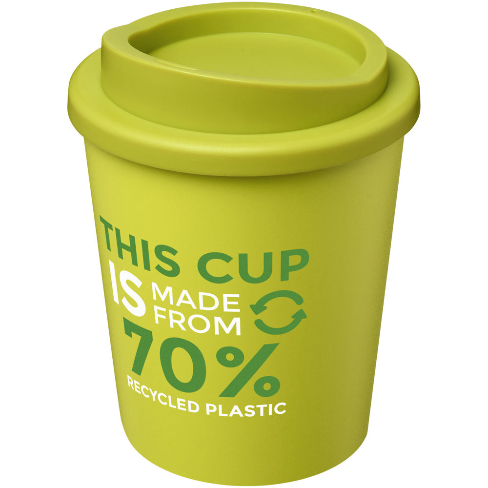 Bicchiere Americano® Espresso Eco da 250 ml in materiale riciclato