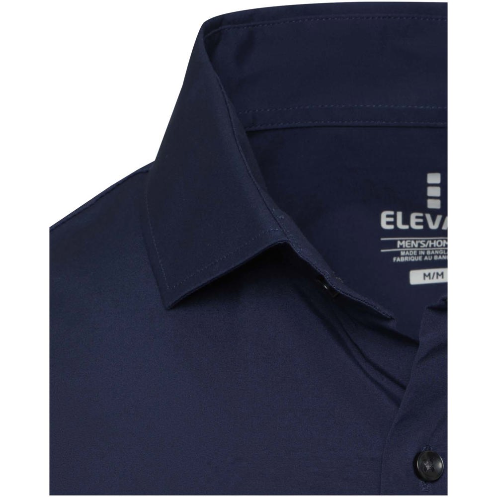Camicia da uomo in tessuto popeline da 133 g/m² Carnelian