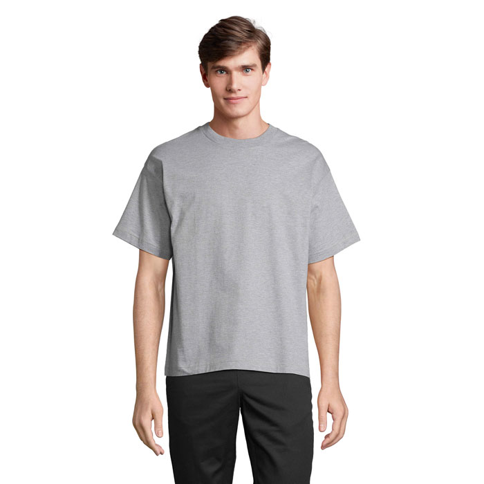 LEGACY - LEGACY OVERSIZED T-SHIRT - Grigio Melange 2