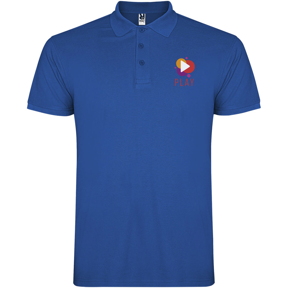 Polo a maniche corte per bambino da 200 g/m² Star