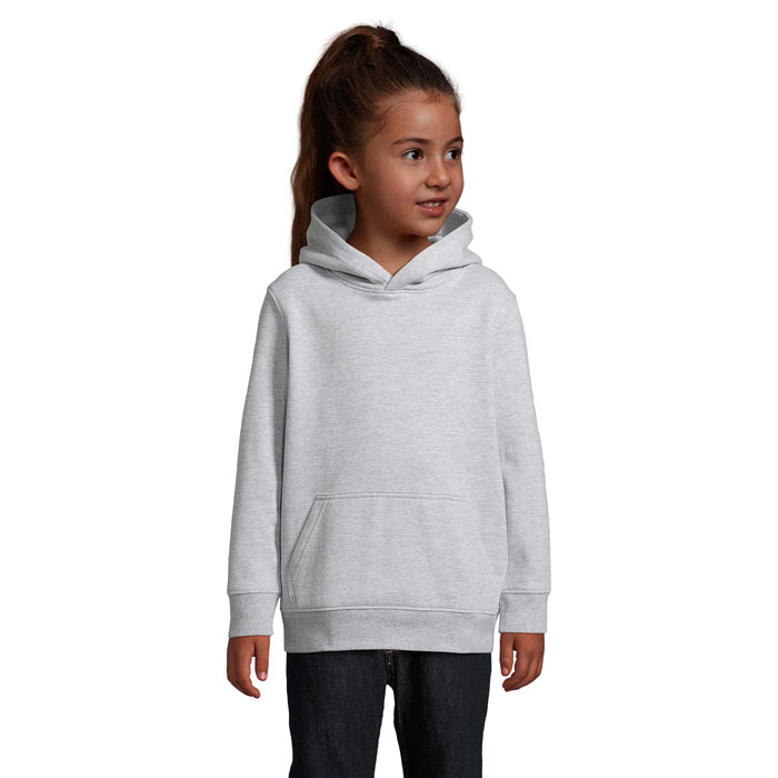 CONDOR KIDS - CONDOR KIDS Felpa cappuccio - Grigio Melange 2