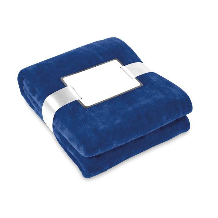 DAVOS - Coperta in pile - Blu