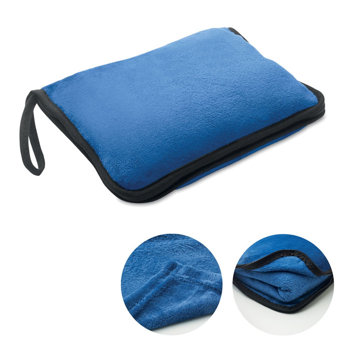 COZY - Set di coperte da viaggio 2 in - Blu