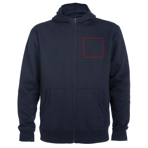 Felpa unisex con cappuccio e zip intera Montblanc
