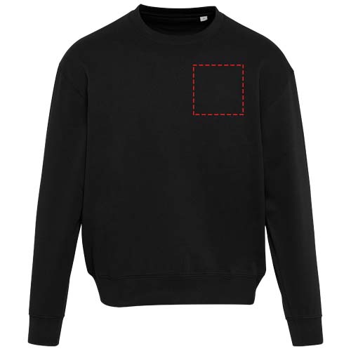 Maglione unisex a girocollo in cotone biologico certificato OCS da 280 g/m² Boris