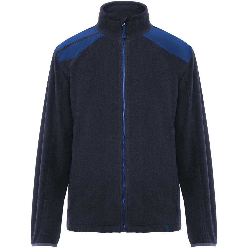 Giacca unisex in micropile Terrano - Blu navy, Blu royal