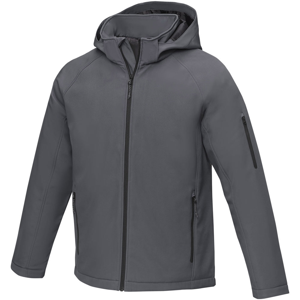 Giacca softshell imbottita da uomo Notus - Grigio tempesta
