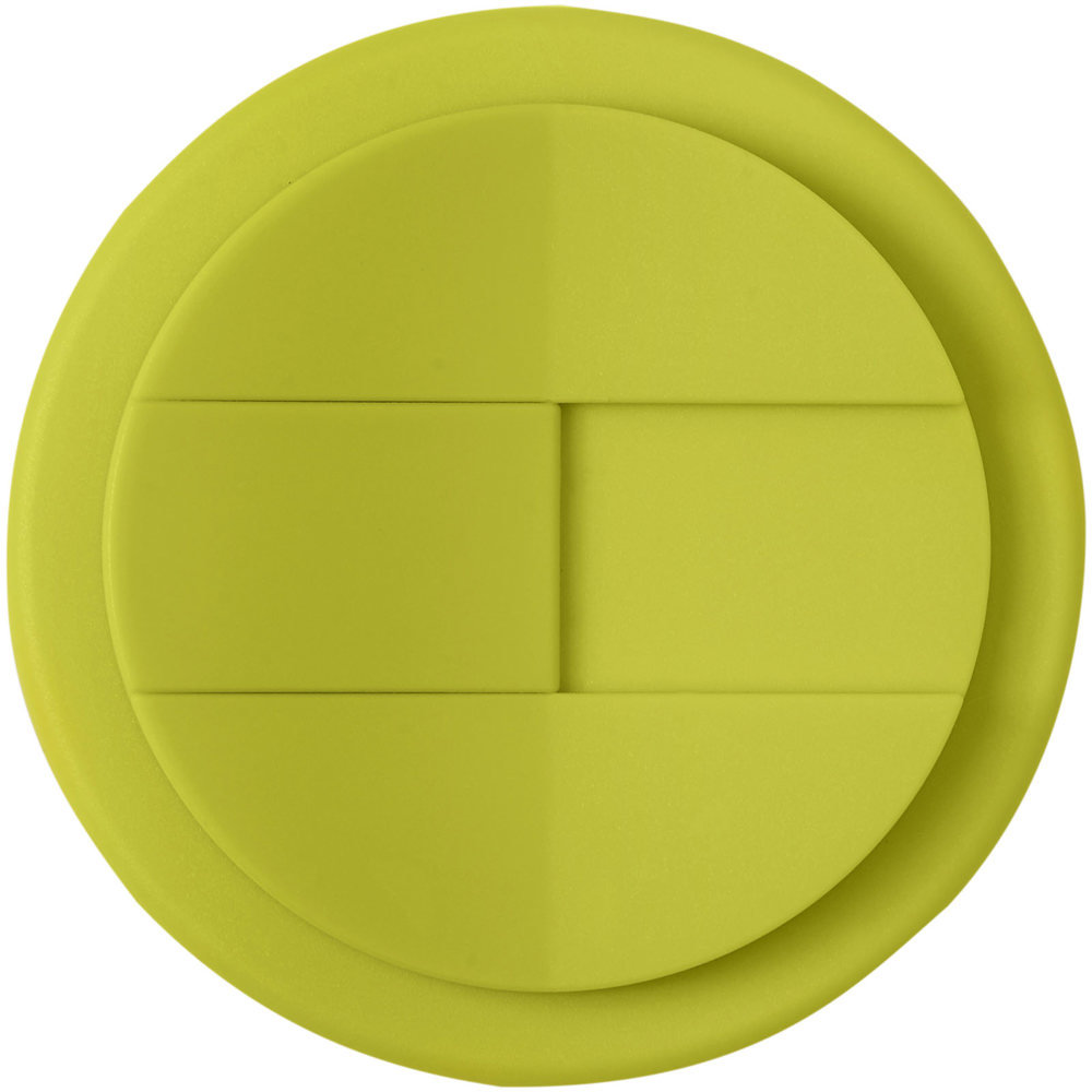 Bicchiere Americano® Espresso Eco da 250 ml in materiale riciclato con coperchio a prova di perdita