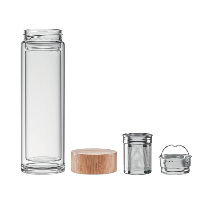 BATUMI GLASS - Borraccia in vetro 420ml