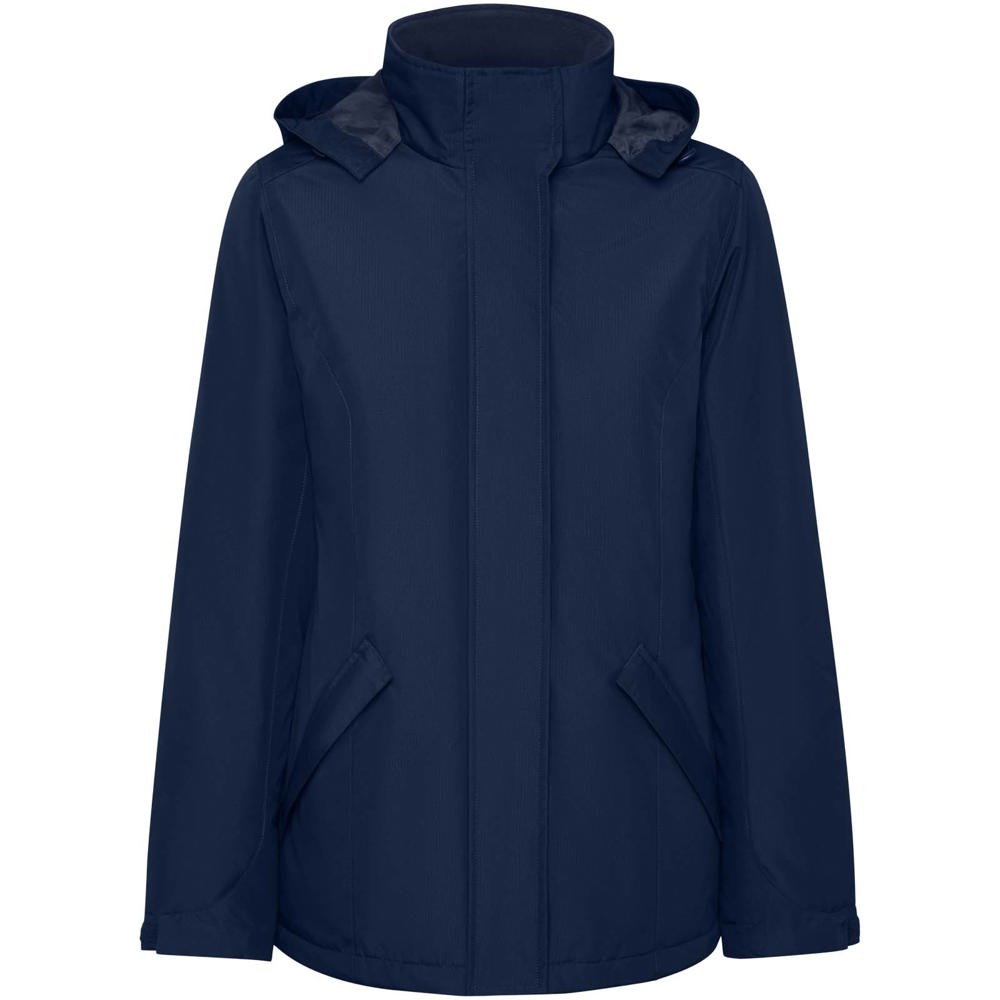 Giacca parka imbottita da donna America - Blu navy