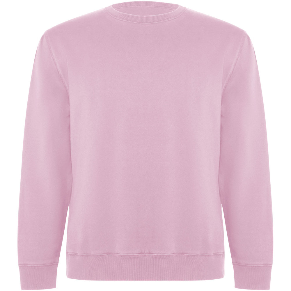 Maglione unisex a girocollo in cotone biologico Batian - Rosa chiaro