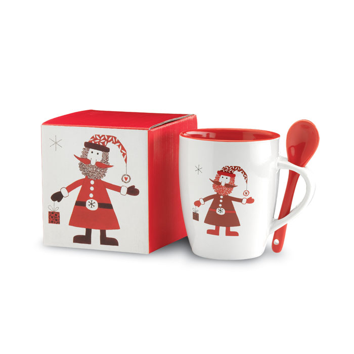 CLAUS - Tazza con cucchiaino 250ml