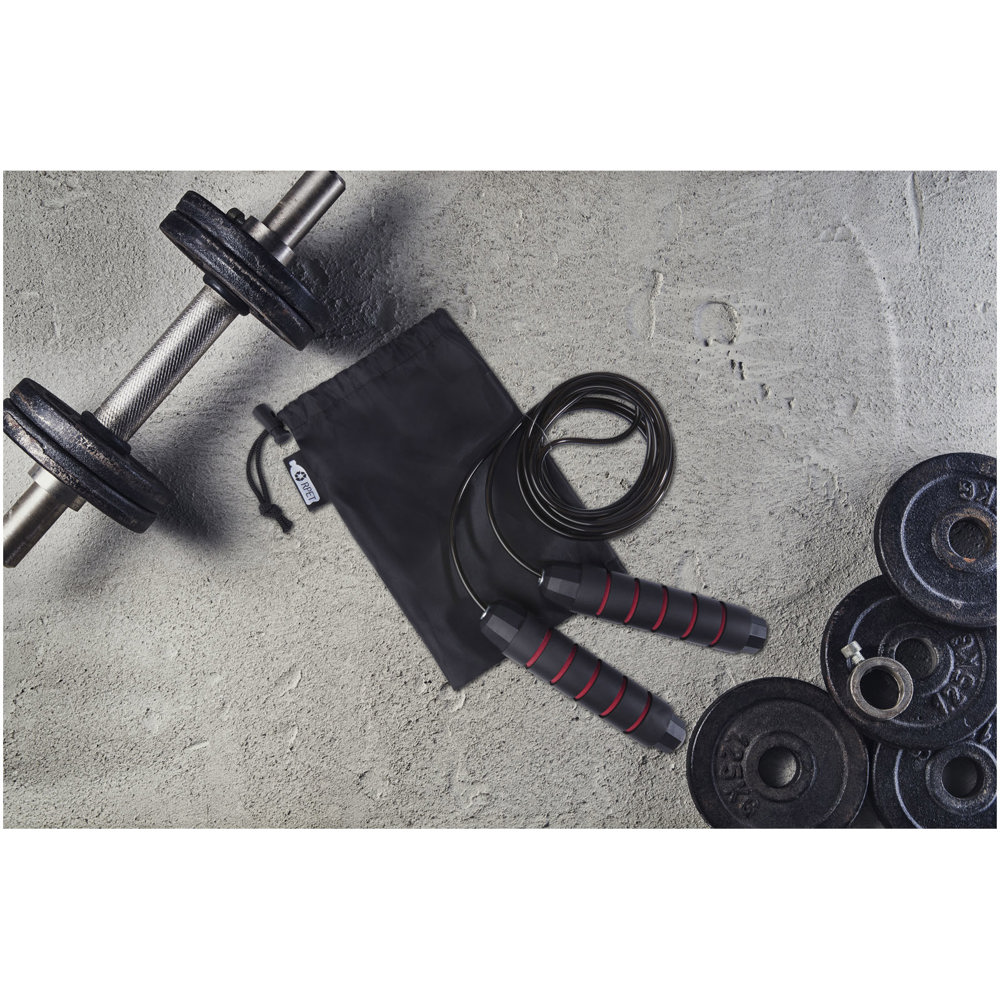 Corda per saltare Austin morbida con custodia in PET riciclato