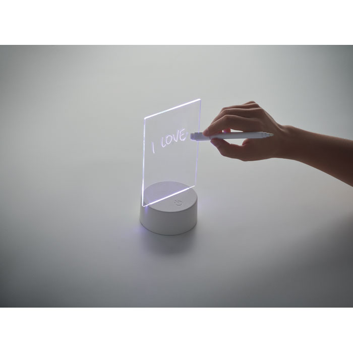 LEDMEMO - Memoboard a LED illuminato