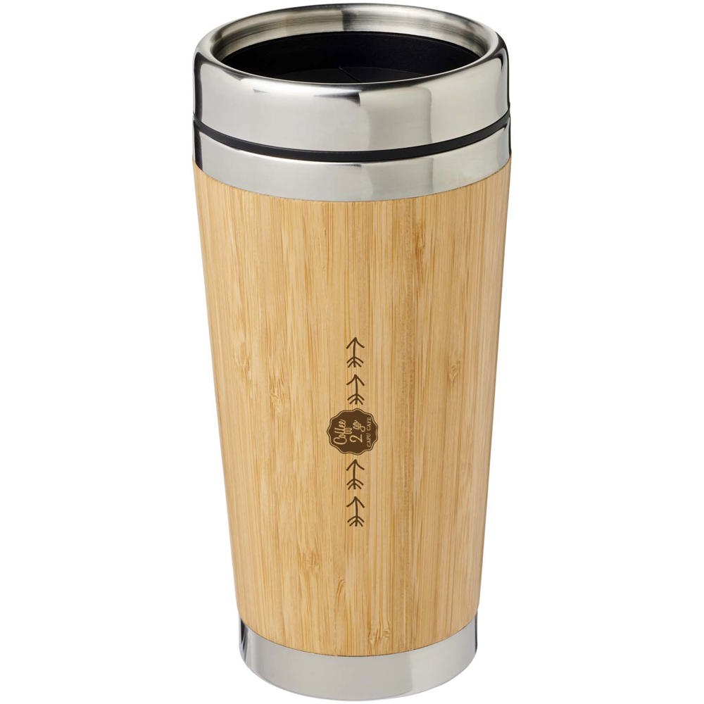 Bicchiere Bambus da 450 ml con esterno in bambù