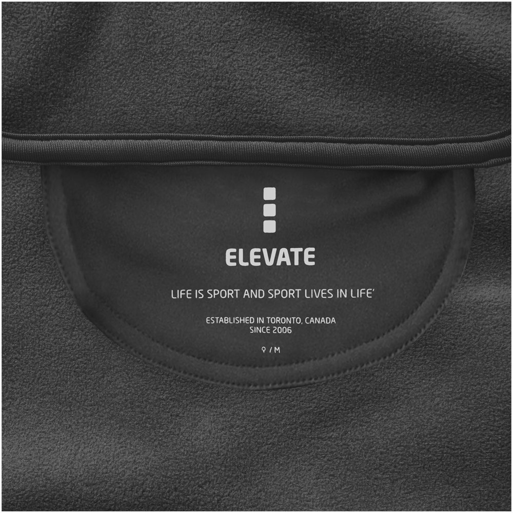 Giacca in microfleece Brossard con zip intera da donna