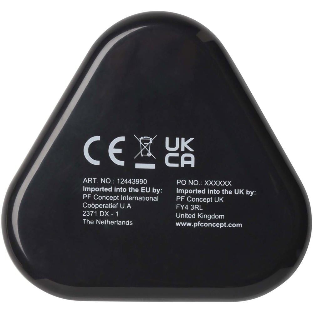 Auricolari con astuccio in plastica riciclata Rebel