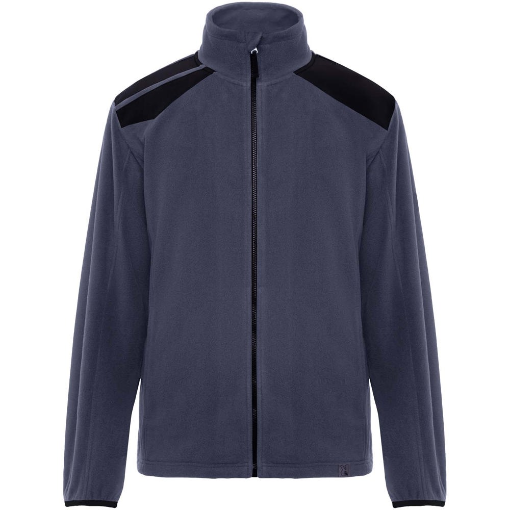 Giacca unisex in micropile Terrano - Piombo, Nero