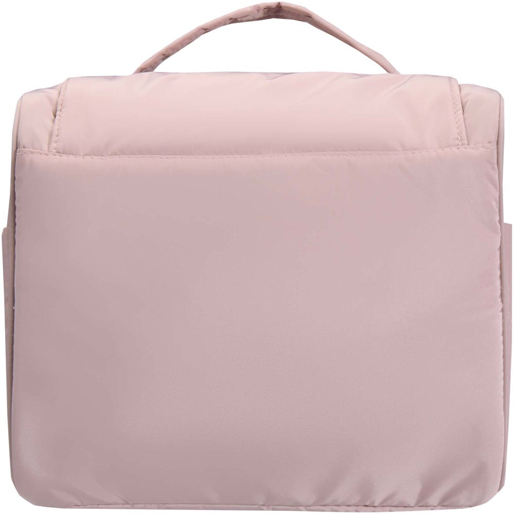 Beauty case da appendere in materiale riciclato certificato GRS Puffer - 8L