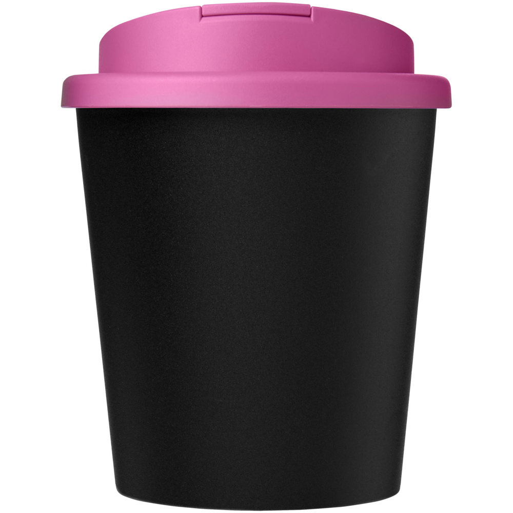 Bicchiere Americano® Espresso Eco da 250 ml in materiale riciclato con coperchio a prova di perdita