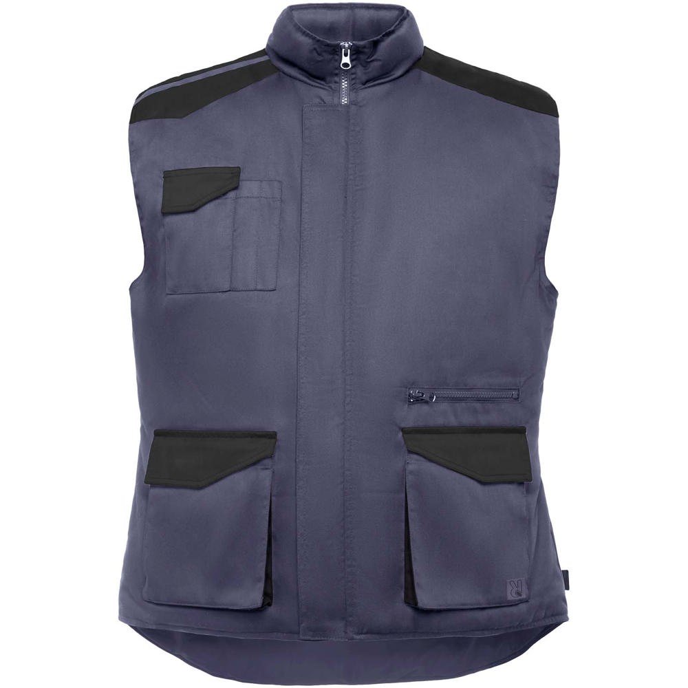 Gilet da lavoro con più tasche Armada - Piombo, Nero