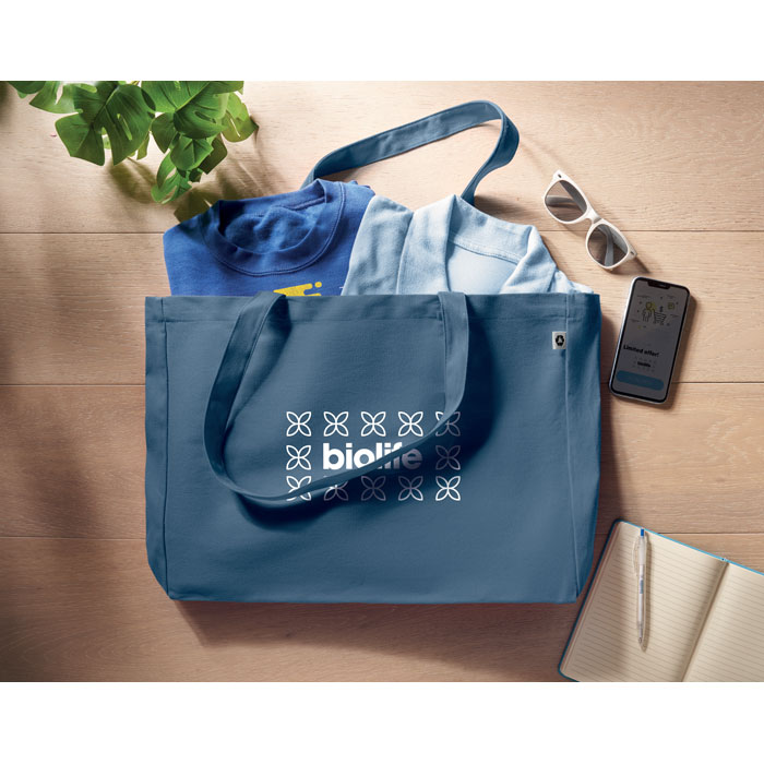 RESPECT COLOURED - Borsa in tela riciclata 280 gr/m
