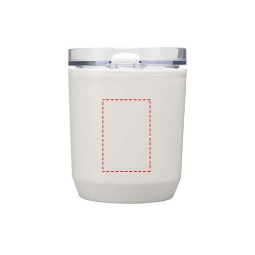 Bicchiere a doppia parete in plastica riciclata da 180 ml Hudson