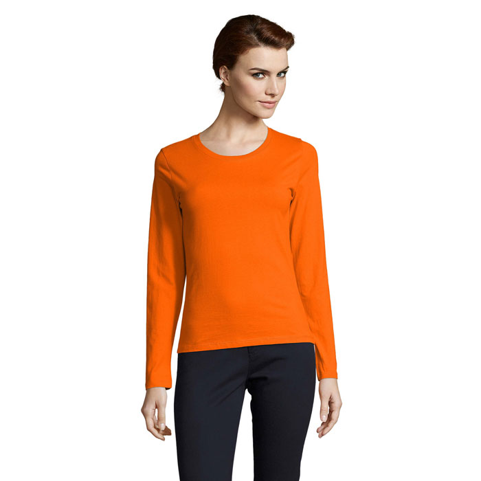 IMPERIAL LSL WOMEN - IMPERIAL LSL T-SHIRT DONNA - Arancione