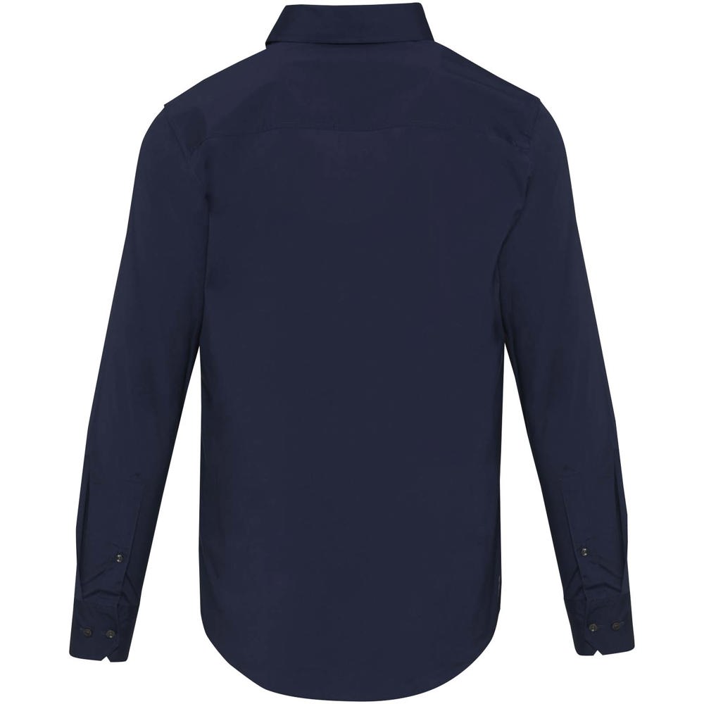 Camicia da uomo in tessuto popeline da 133 g/m² Carnelian