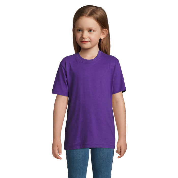 IMPERIAL KIDS - IMPERIAL KIDS T-SHIRT 190g - Viola Scuro
