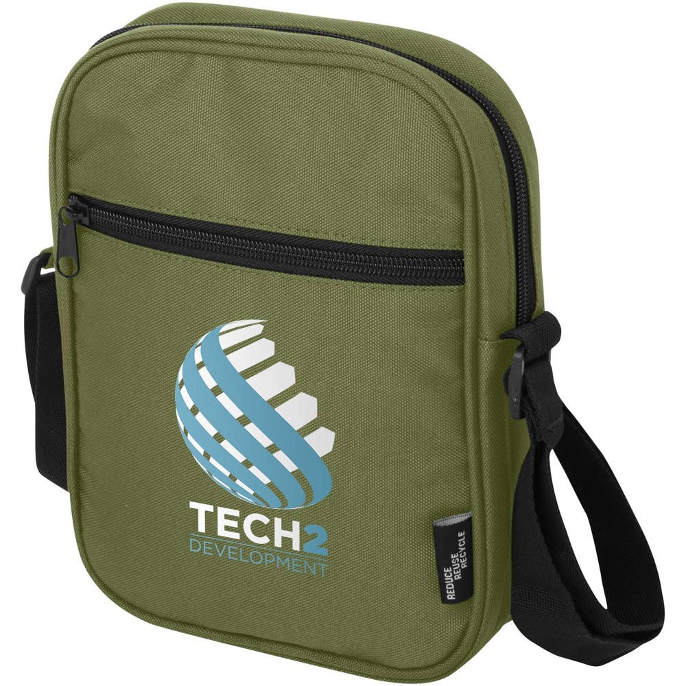 Borsa a tracolla in materiale riciclato certificato GRS Byron 2l