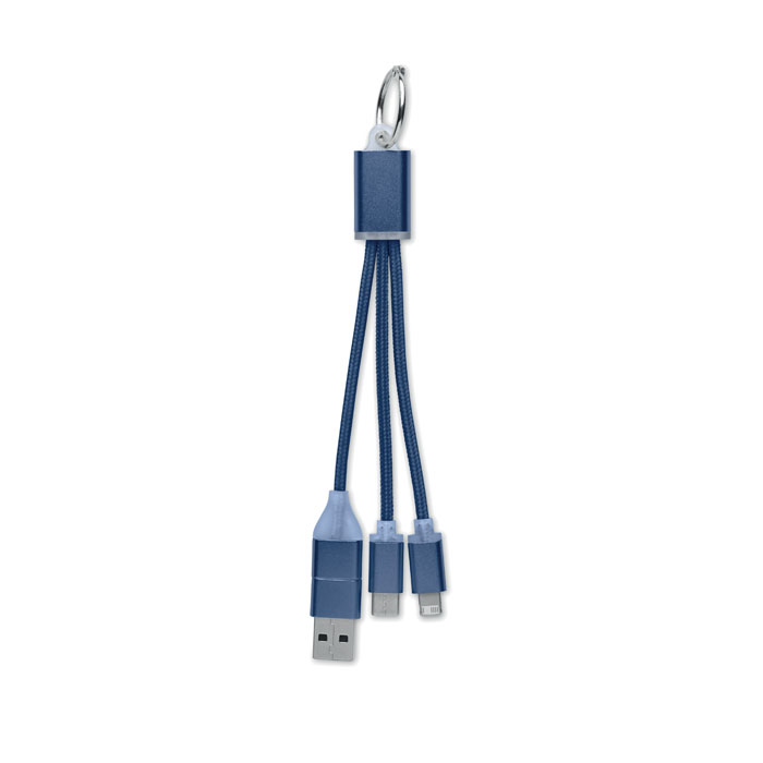 BLUE - Cavo di ricarica 4 in 1 di tipo