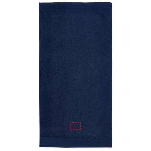 Asciugamano 50 x 100 cm in cotone da 550 g/m² Nora